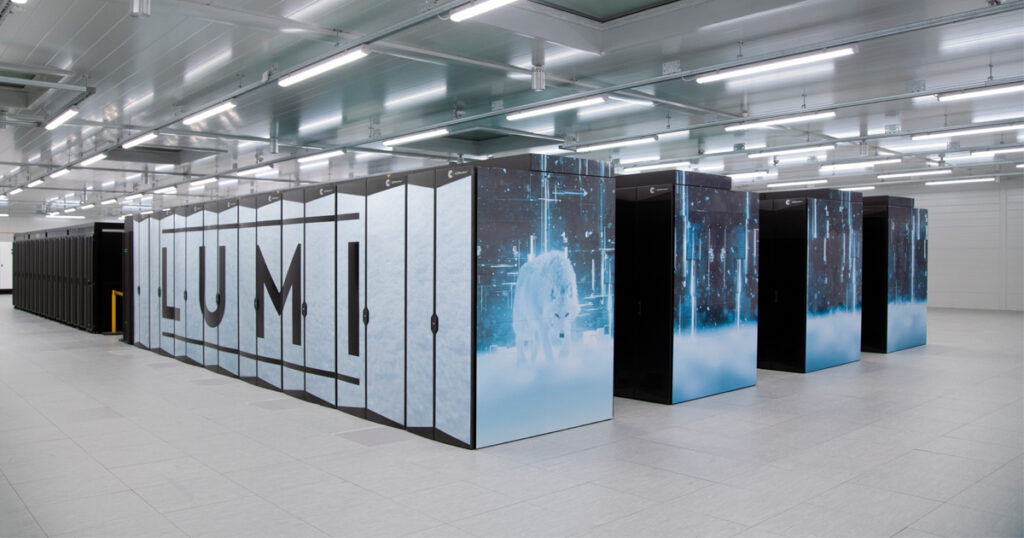 LUMI supercomputer