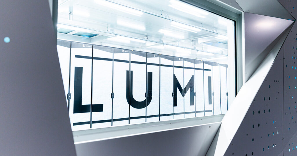 LUMI supercomputer