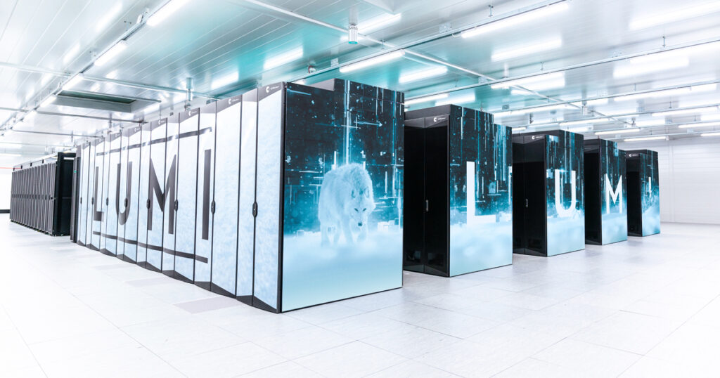 LUMI supercomputer