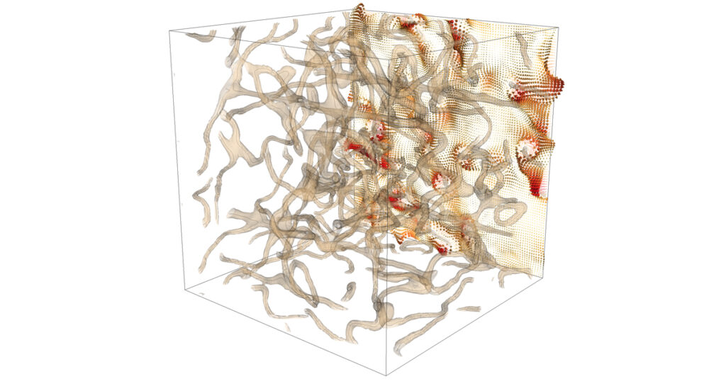 Visualisation of a Polish LUMI GPU pilot project's results