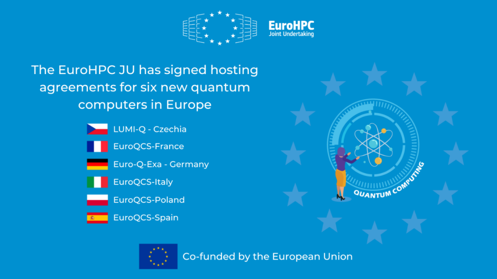 EuroHPC's quantum computers listed