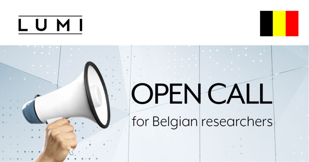Open call for Belgian researchers