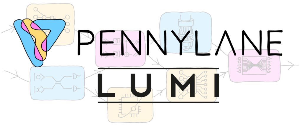 PennyLane and LUMI logo