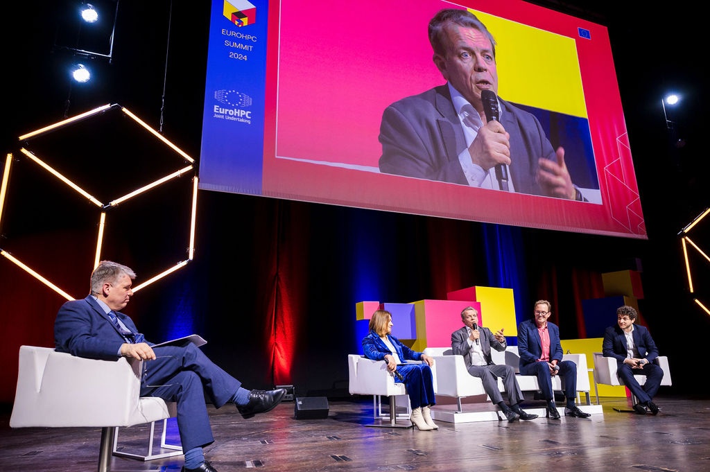 Kimmo Koski at the EuroHPC Summit Week 2024