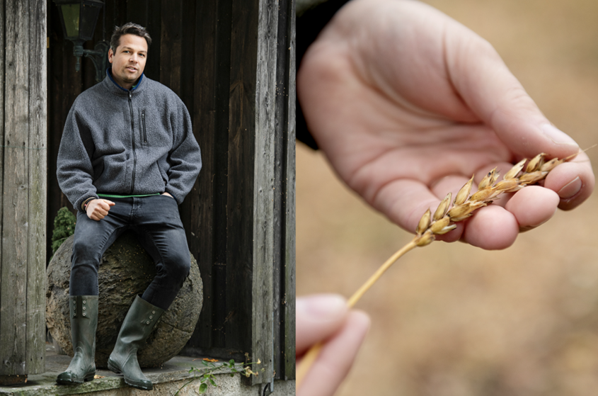 Nils Helset, Founder and CEO of DigiFarm. DigiFarm uses artificial intelligence (AI) and supercomputers to streamline agriculture and monitor environmental damage. Photo: Anki N. Groethe.