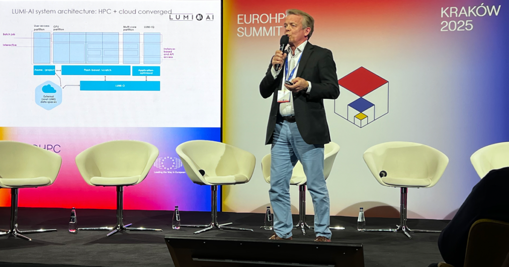 Kimmo Koski at the EuroHPC Summit Week 2025