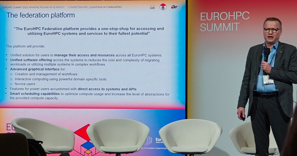 Pekka Lehtovuori at EuroHPC Summit Week 2025